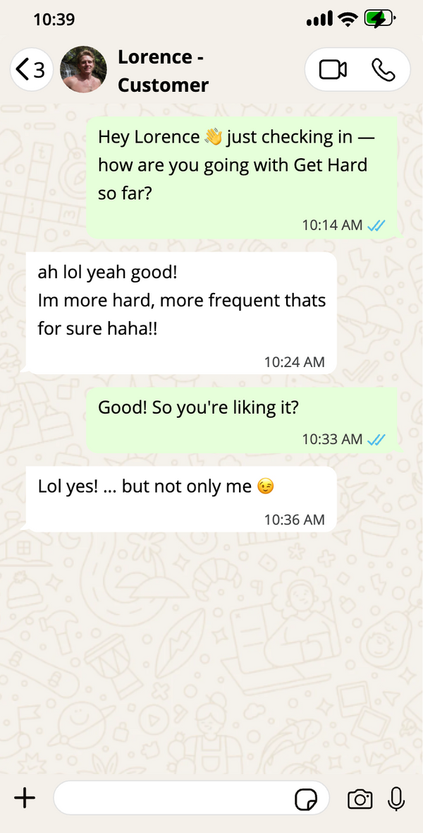 Lorence, Customer · Get Hard
